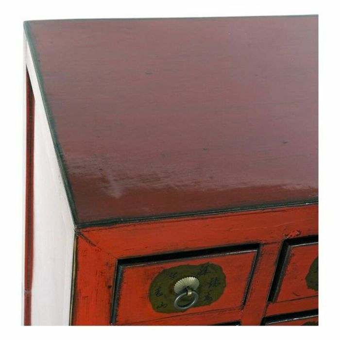 Cajonera DKD Home Decor Rojo Oriental Madera de olmo (105 x 44 x 98 cm) 1