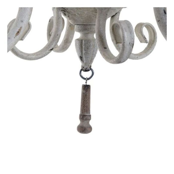 Lámpara de Techo DKD Home Decor LA-171746 Metal Blanco 220 V 40 W 45 x 45 x 61 cm 4