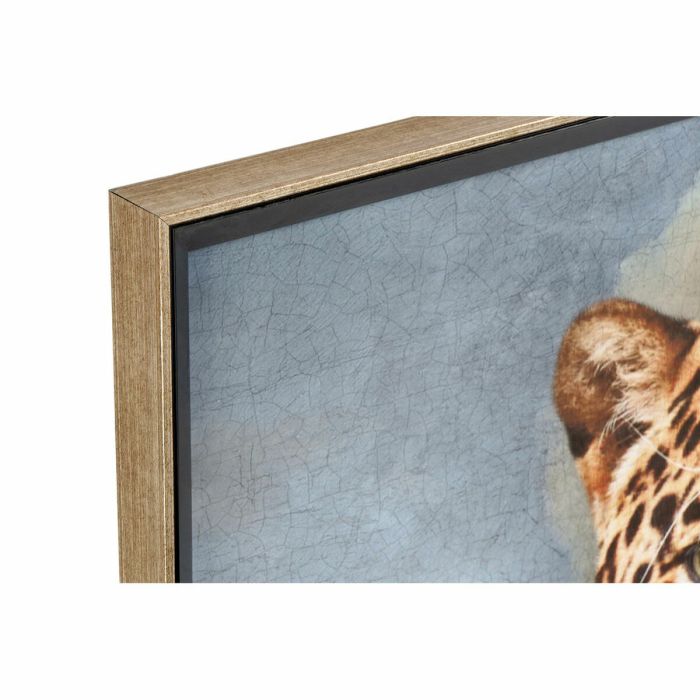 Cuadro DKD Home Decor Leopardo (74 x 3 x 97 cm) 1
