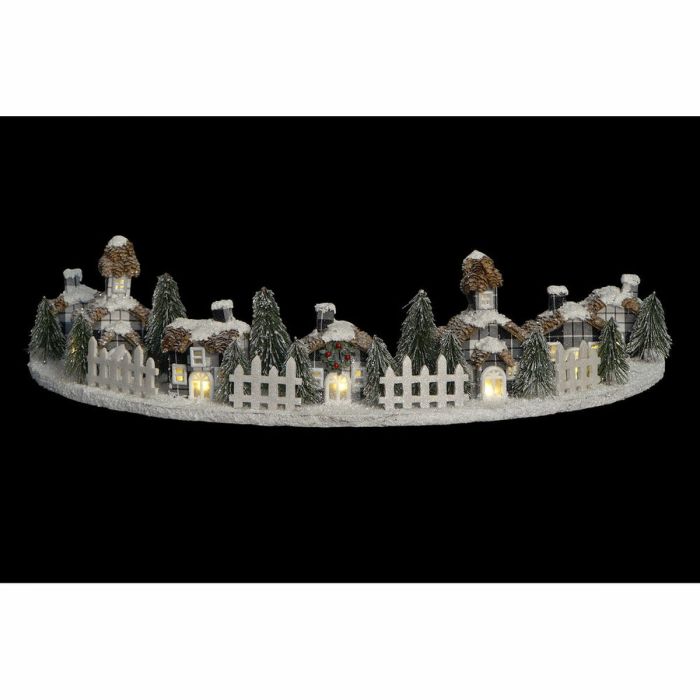 Faldón de árbol de Navidad DKD Home Decor Espuma LED (80 x 40 x 21 cm) 3