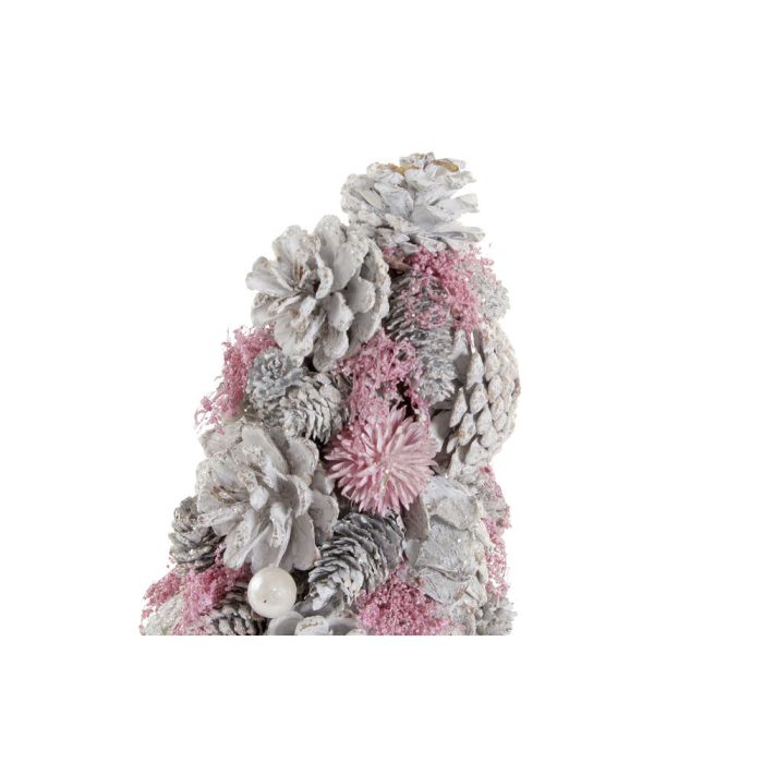 Árbol de Navidad DKD Home Decor Rosa (17 x 17 x 30 cm) 1