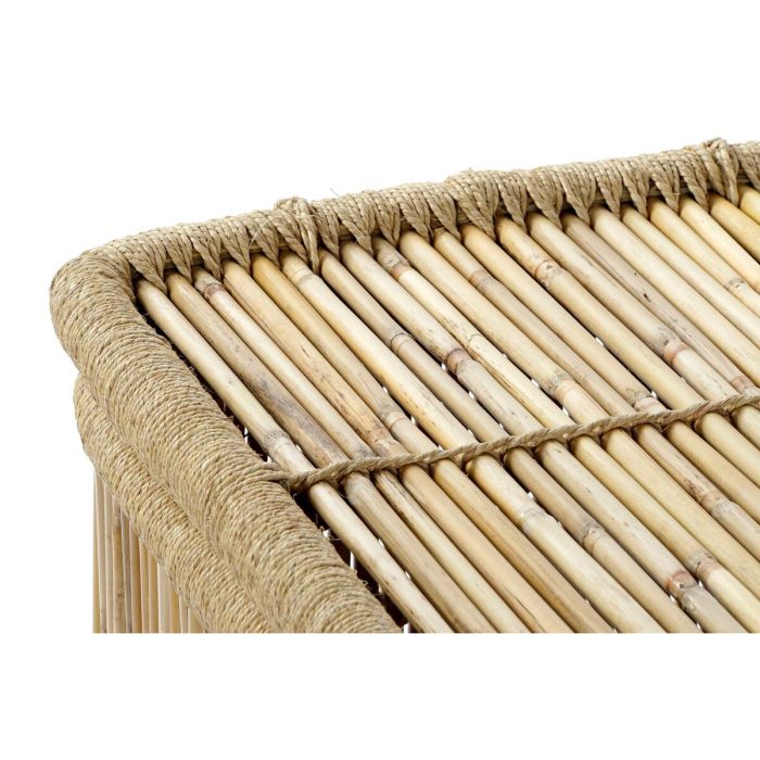 Juego de Cestas DKD Home Decor Natural Cuerda Bambú (46 x 46 x 55 cm) 4