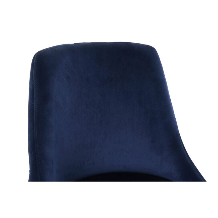 Silla de Comedor DKD Home Decor 52,5 x 57 x 85,5 cm Azul 4