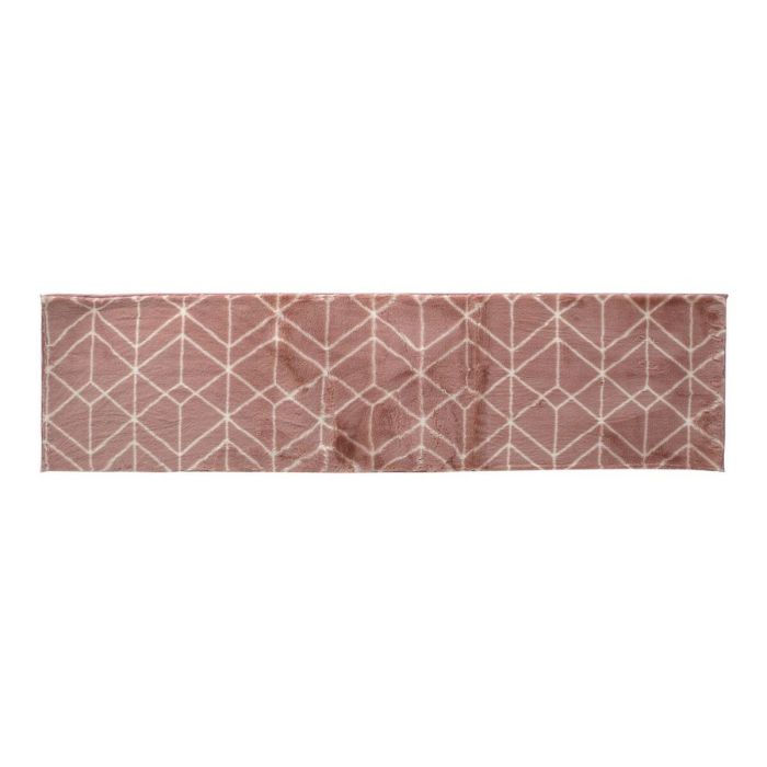 Alfombra Scandi DKD Home Decor Rosa 2.4 x 1 x 60 cm