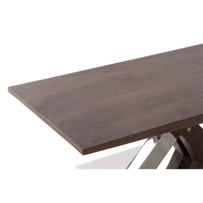 Mesa de Comedor DKD Home Decor Madera Acero (120 x 60 x 43.5 cm) 1