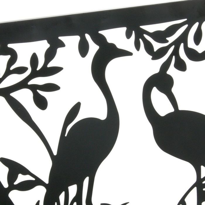 Figura Decorativa DKD Home Decor Pájaros Metal (2 pcs) (96 x 1 x 50 cm) 1