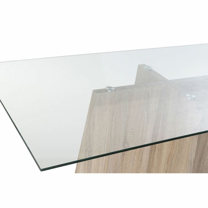 Mesa de Comedor DKD Home Decor Cristal Madera MDF (160 x 90 x 75 cm) 1