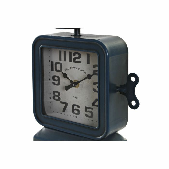 Reloj de Mesa DKD Home Decor Azul Hierro (19 x 8 x 28 cm) 2