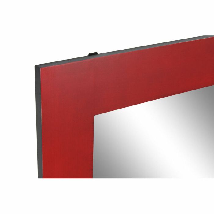 Espejo de pared DKD Home Decor Espejo Abeto Rojo Negro MDF (70 x 2 x 90 cm) 3