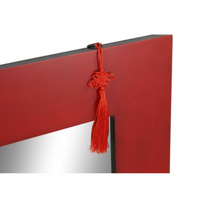 Espejo de pared DKD Home Decor Espejo Abeto Rojo Negro MDF (70 x 2 x 90 cm) 2
