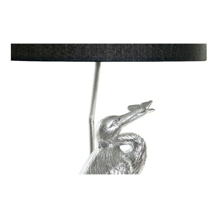 Lámpara de mesa DKD Home Decor Negro Plata Poliéster Acrílico Resina 220 V 60 W (33 x 33 x 74 cm) 3