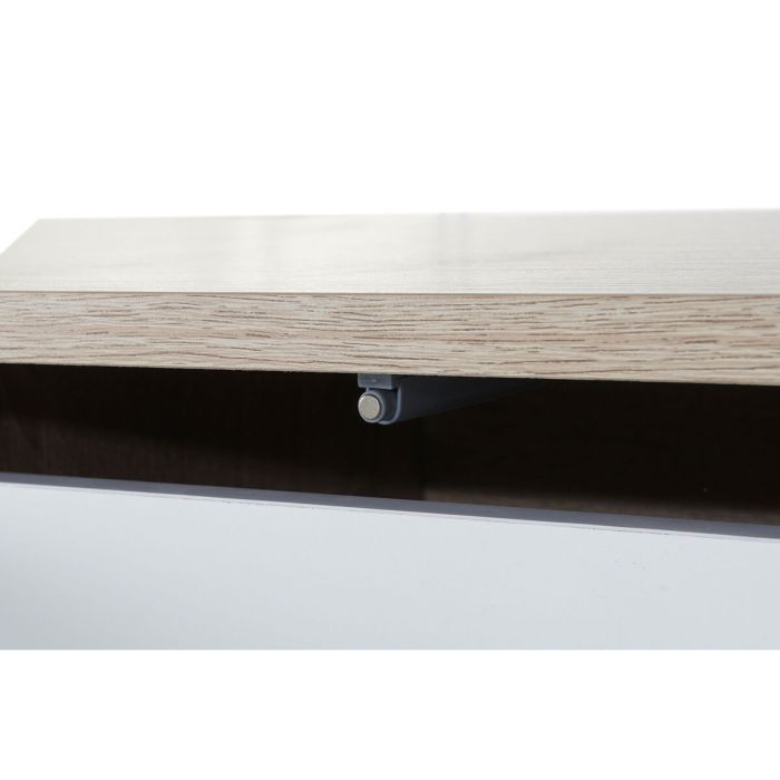 Mueble de TV DKD Home Decor Blanco Metal Madera MDF (160 x 40 x 50 cm) 1