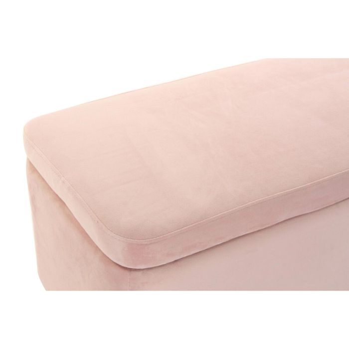Banqueta DKD Home Decor Rosa Dorado Metal 110 x 44 x 44 cm 1 Banqueta DKD Home Decor Rosa Dorado Metal 110 x 44 x 44 cm 1