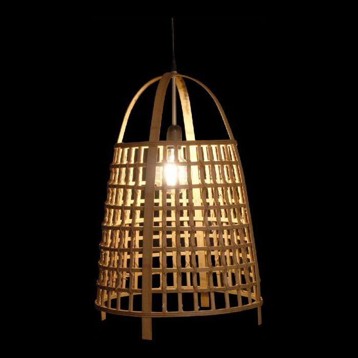 Lámpara de Techo DKD Home Decor Natural Metal 50 W 220 V 42 x 42 x 63 cm 4