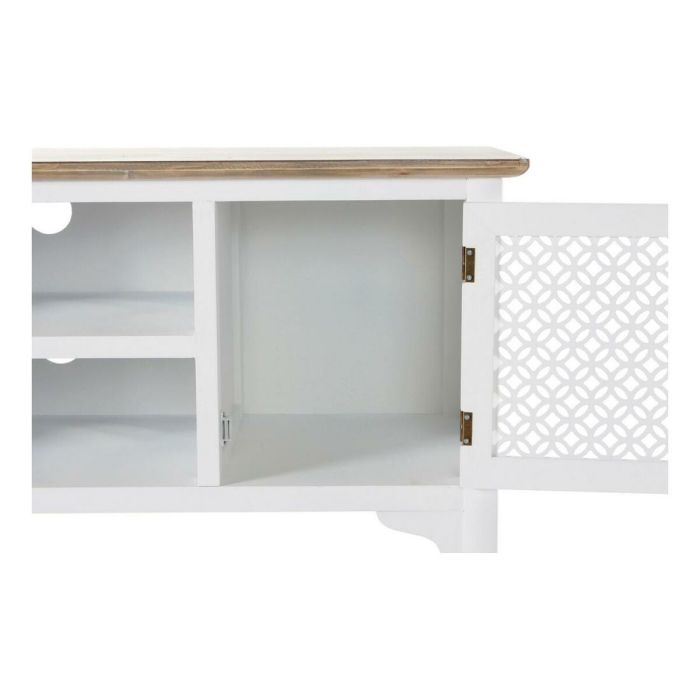 Mueble de TV DKD Home Decor 8424001812066 Blanco Multicolor Marrón claro Abeto 120 x 45 x 58 cm 3
