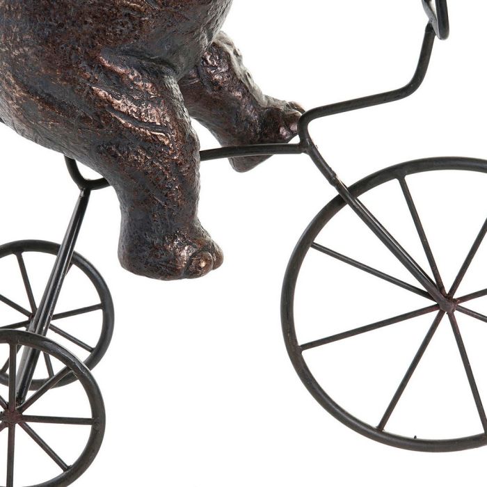 Figura Decorativa DKD Home Decor Metal Resina Elefante (30 x 12 x 37 cm) 1