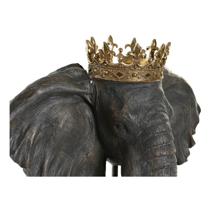 Figura Decorativa DKD Home Decor Resina Elefante (49 x 26.5 x 57 cm) 2
