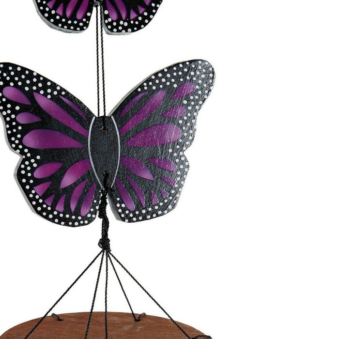 Carrillón DKD Home Decor Shabby Chic Mariposa (15 x 15 x 110 cm) 3