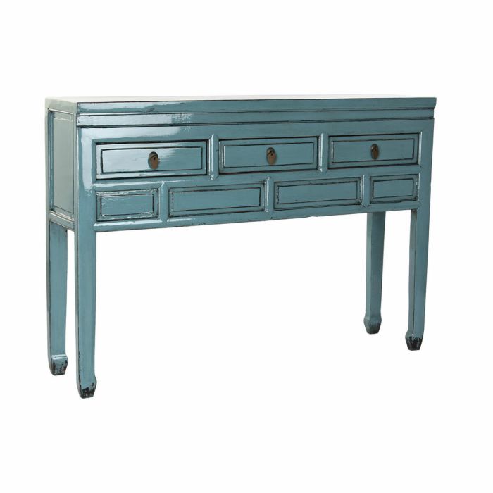 Consola DKD Home Decor Metal Madera de olmo (128 x 30 x 88 cm) 0 Consola DKD Home Decor Metal Madera de olmo (128 x 30 x 88 cm) 0