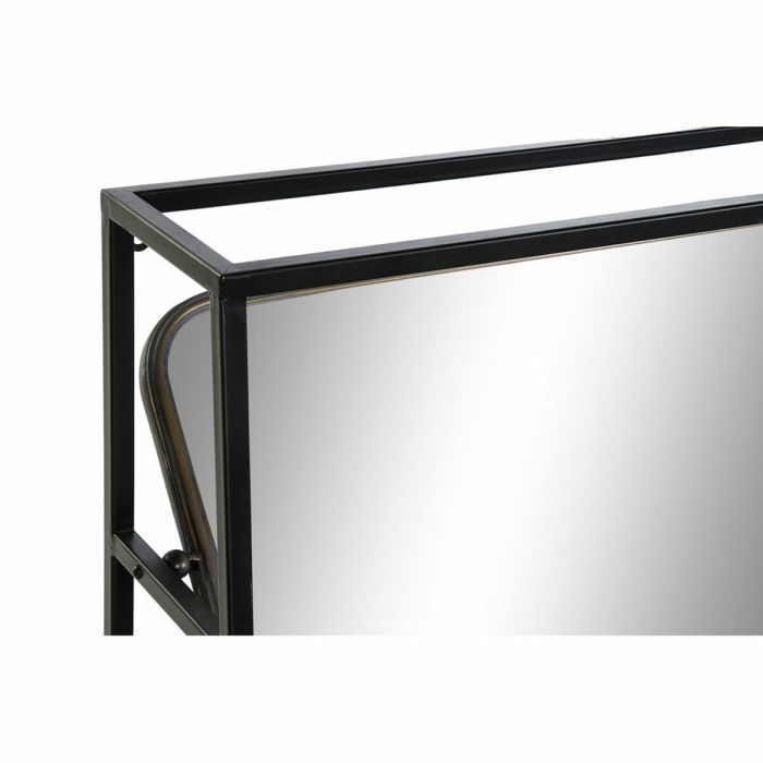Espejo DKD Home Decor Negro Metal Cobrizo Claro (110 x 23 x 80 cm) 1