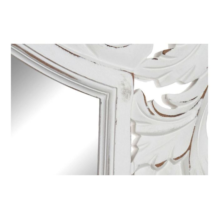 Espejo de pared DKD Home Decor Cristal Blanco Madera MDF (75 x 2.5 x 121.5 cm) 1