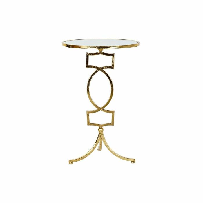 Mesa auxiliar DKD Home Decor Espejo Dorado Metal (41 x 41 x 64 cm) Mesa auxiliar DKD Home Decor Espejo Dorado Metal (41 x 41 x 64 cm)