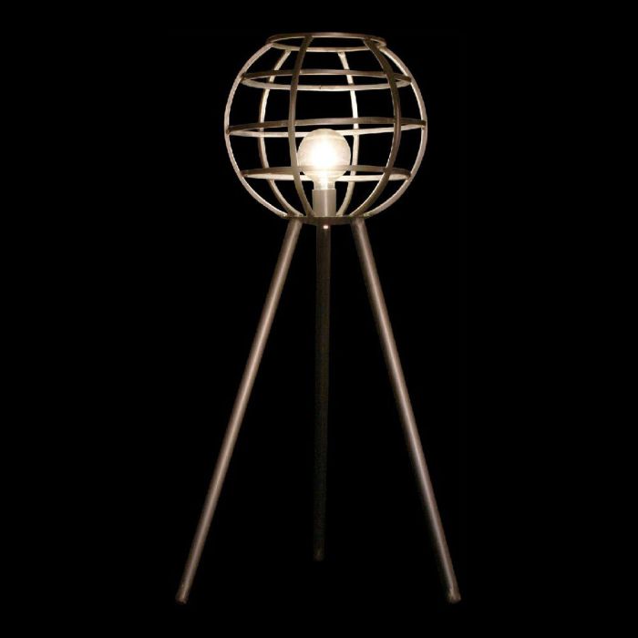 Lámpara de Mesa DKD Home Decor Metal Gris oscuro (50 x 50 x 98 cm) 3