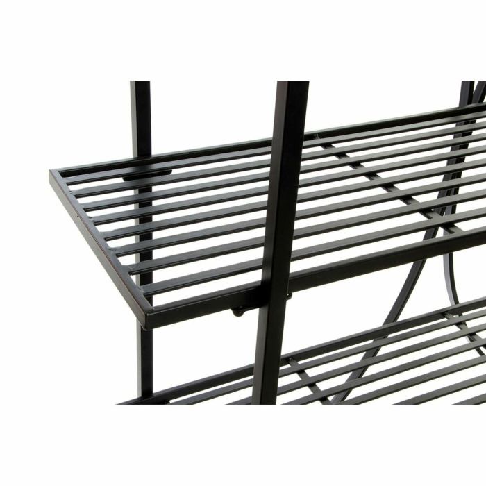 Estantería DKD Home Decor Negro Metal (150 x 38 x 165 cm)