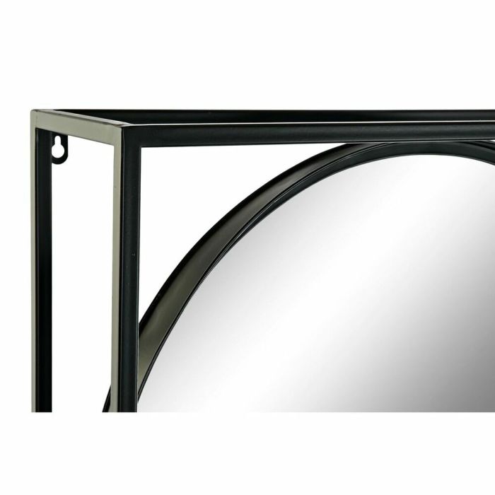 Espejo de pared DKD Home Decor 61 x 17,5 x 181 cm Cristal Natural Negro Metal Madera 5