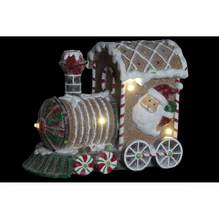 Adorno Navideño DKD Home Decor Resina Tren (41 x 12 x 15 cm) 2