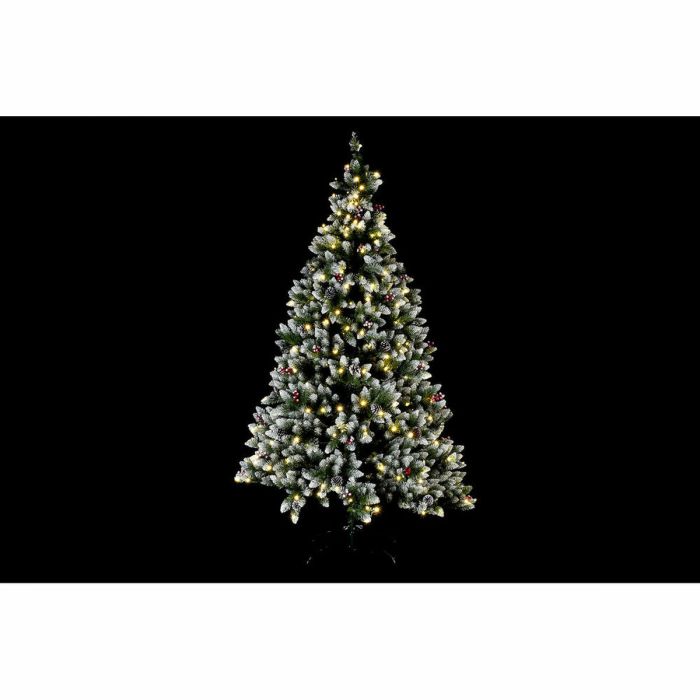 Árbol de Navidad DKD Home Decor PVC LED Nevado (100 x 100 x 150 cm) 5