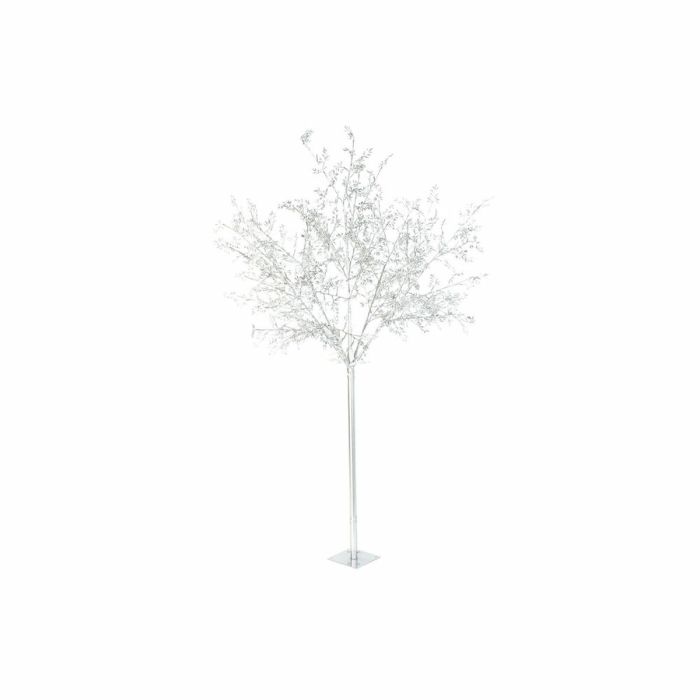 Árbol de Navidad DKD Home Decor Blanco Plateado Metal Plástico 120 x 120 x 220 cm