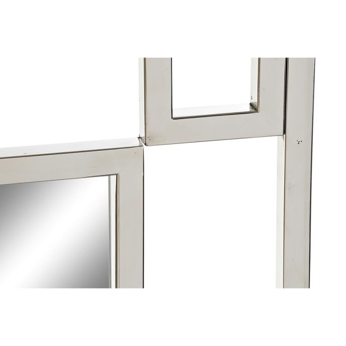 Espejo de pared DKD Home Decor Metal Plata (80 x 2 x 110 cm) 2