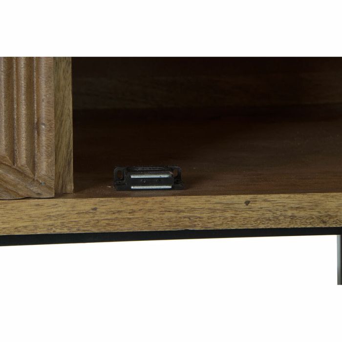 Mueble de TV DKD Home Decor 125 x 40 x 54,5 cm Natural Metal Marrón claro Madera de mango 3