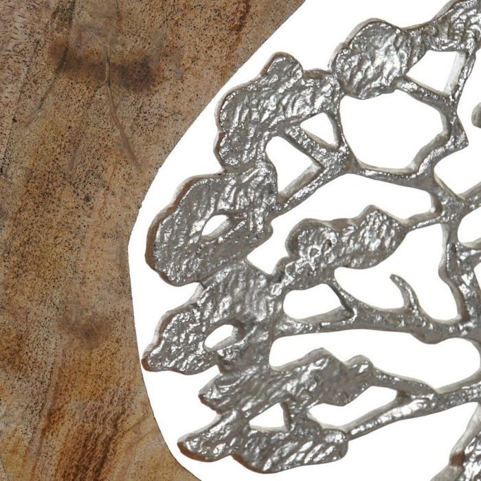 Figura Decorativa DKD Home Decor Árbol Aluminio Madera de mango (35 x 5.5 x 33 cm) 2