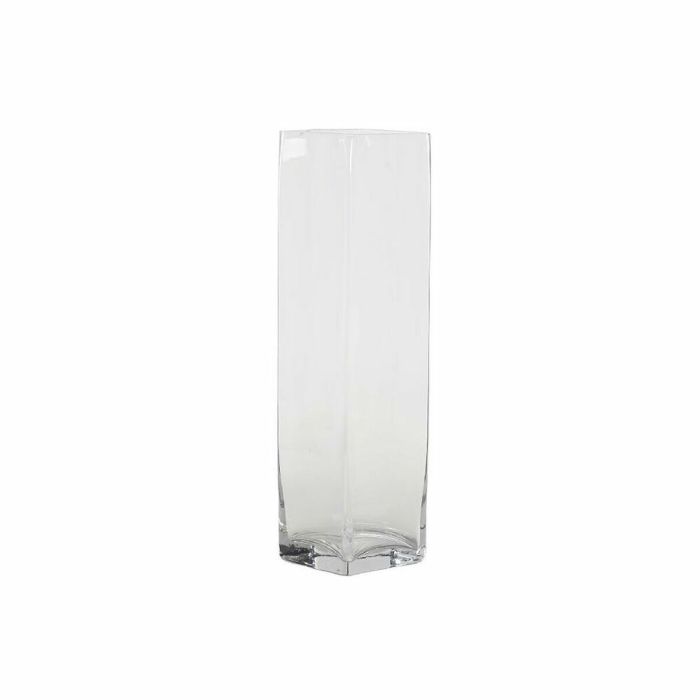 Jarrón DKD Home Decor Cristal Transparente (10.5 x 10.5 x 40 cm) (Ø 10,5 cm)