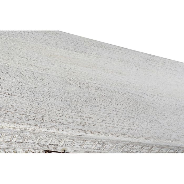 Aparador DKD Home Decor Metal Blanco Madera de mango 190 x 43 x 100 cm 4