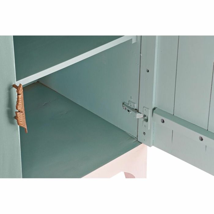 Aparador DKD Home Decor Turquesa Beige Metal Madera (180 x 50 x 85 cm) 4 Aparador DKD Home Decor Turquesa Beige Metal Madera (180 x 50 x 85 cm) 4