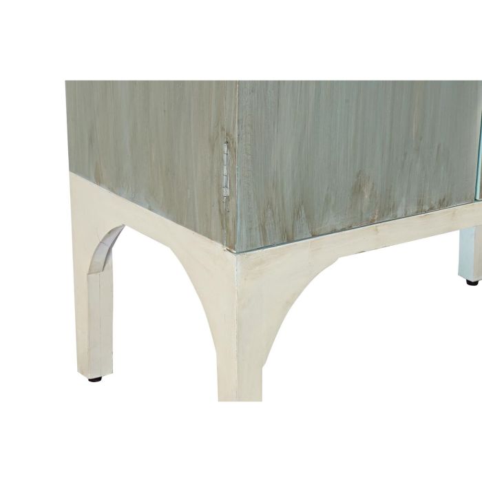 Mueble Auxiliar DKD Home Decor BAR Beige Turquesa Madera Metal 90 x 48 x 130 cm 5