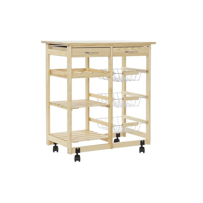 Frutero Basicos DKD Home Decor Natural Blanco 37 x 76 x 67 cm Frutero Basicos DKD Home Decor Natural Blanco 37 x 76 x 67 cm