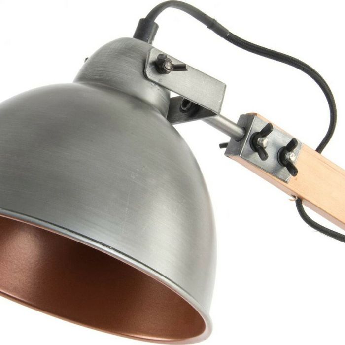 Lámpara de mesa DKD Home Decor Metal Madera 220 V 25W (50 x 19 x 79 cm) 1