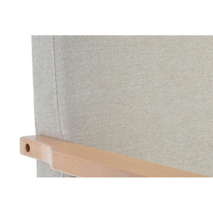 Mecedora DKD Home Decor Beige Natural Madera Haya Plástico Madera MDF 81 x 58 x 90 cm 2