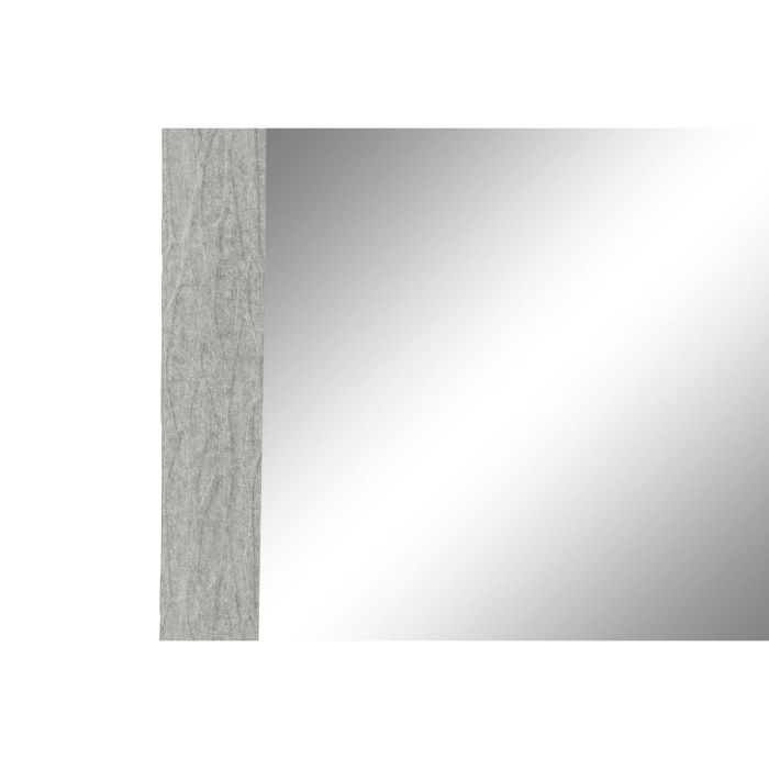 Espejo de pared DKD Home Decor 70 x 2 x 96 cm Cristal Gris Beige Blanco Poliestireno Urbano (3 Piezas) 2