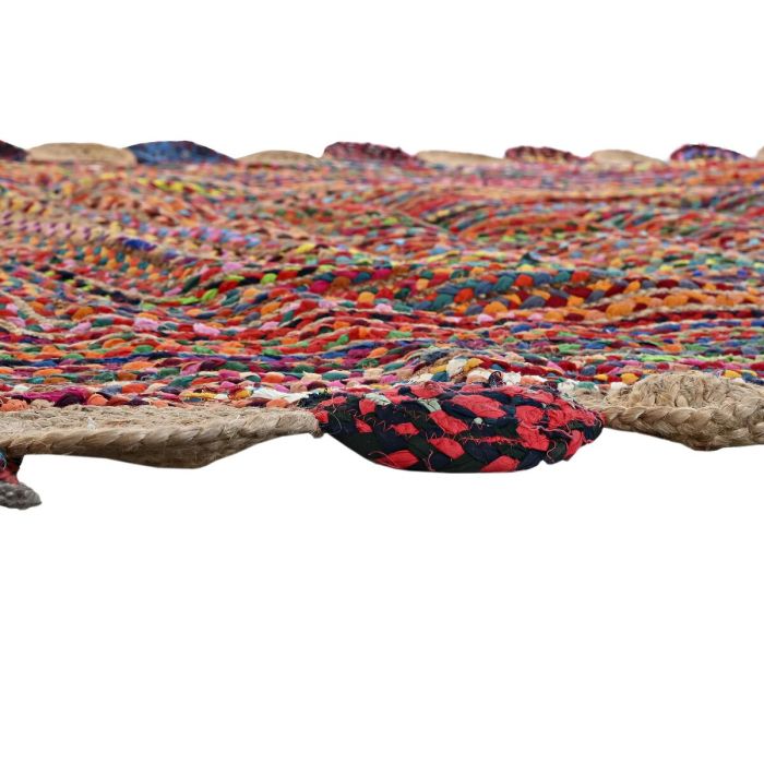 Alfombra DKD Home Decor Algodón Multicolor Jute (200 x 290 x 1 cm) 2