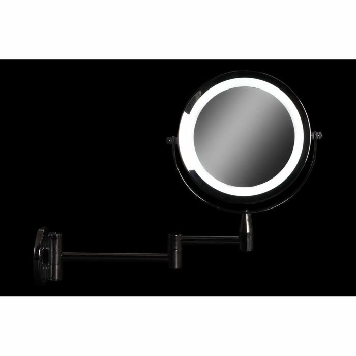 Espejo de Aumento con LED DKD Home Decor 38 x 4 x 27 cm Plateado Metal 5