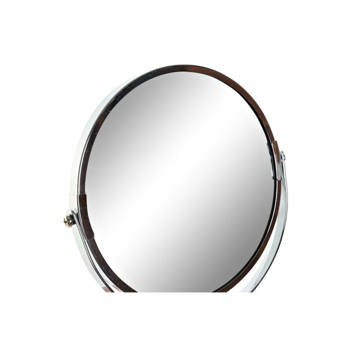 Espejo de Aumento DKD Home Decor Plateado Metal 36 x 7 x 27 cm 3
