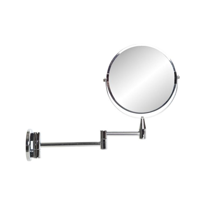 Espejo de Aumento DKD Home Decor Plateado Metal 36 x 7 x 27 cm 1