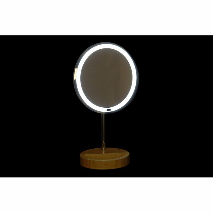 Espejo de Aumento con LED DKD Home Decor Plateado 20 x 14 x 34 cm 4