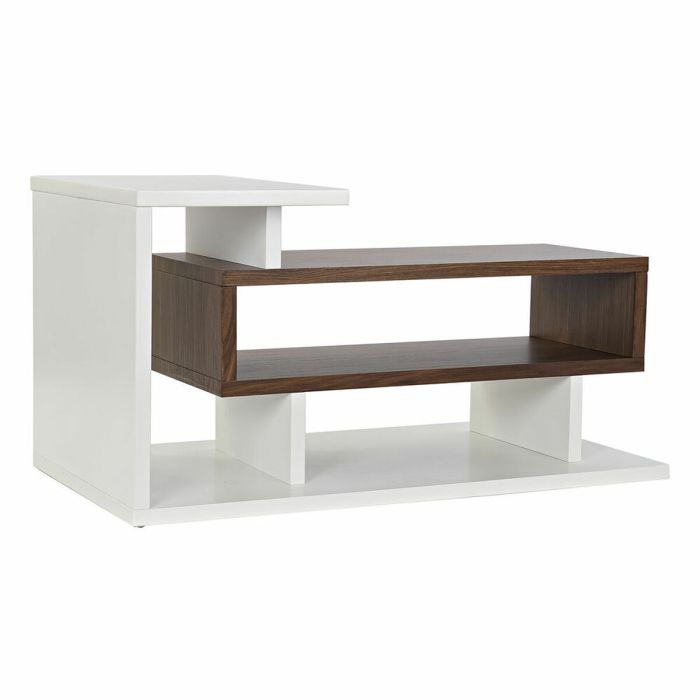 Mueble Tv Moderno DKD Home Decor Blanco Marron 60 x 58 x 110 cm