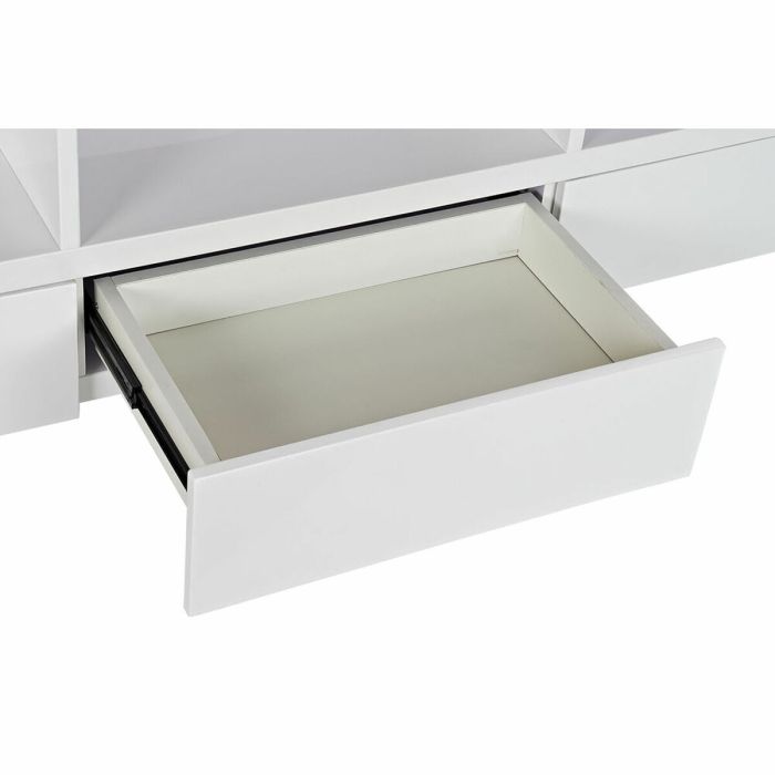 Mueble de TV DKD Home Decor Blanco Cristal MDF (160 x 45 x 40 cm) 7